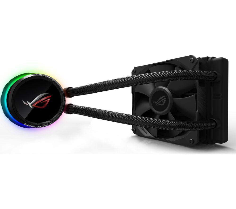 ASUS ROG Ryuo 120 mm CPU Cooler - RGB LED, Black