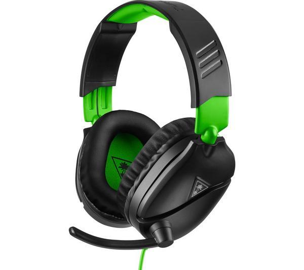 Image of TURTLE BEACH Recon 70X Gaming Headset - Black & Green, Green,Black