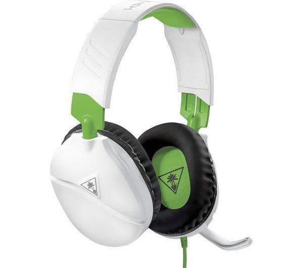 Image of TURTLE BEACH Recon 70X Gaming Headset - White & Green, Green,White