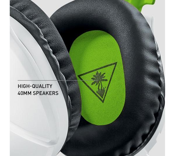 TURTLE BEACH Recon 70X Gaming Headset - White & Green image number 3