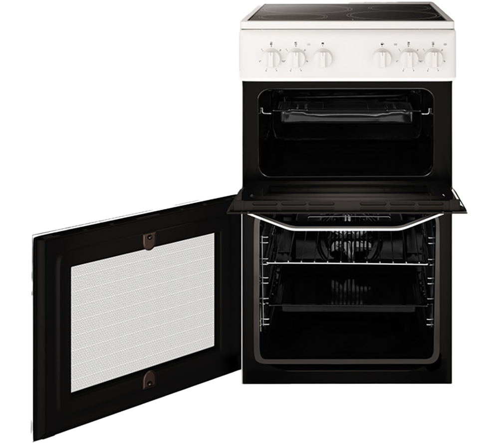 HOTPOINT HD5V92KCW 50 cm Electric Ceramic Cooker - White