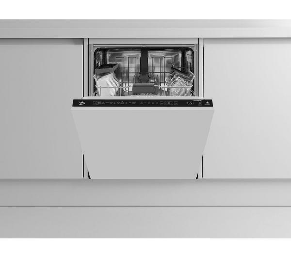 BEKO Pro AutoDose DIN59420D Full-size Fully Integrated Smart Dishwasher image number 0