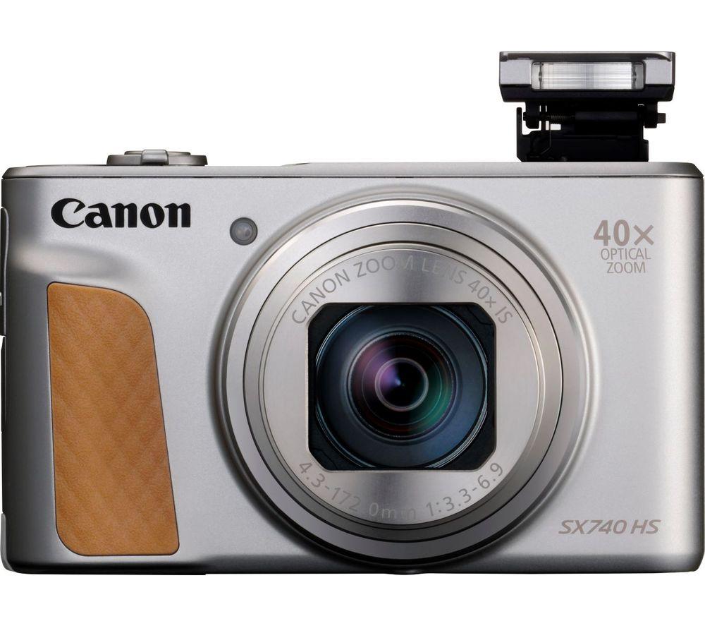 Click to view product details and reviews for Canon Powershot Sx740 Hs Superzoom Compact Camera Silver Silver Grey.