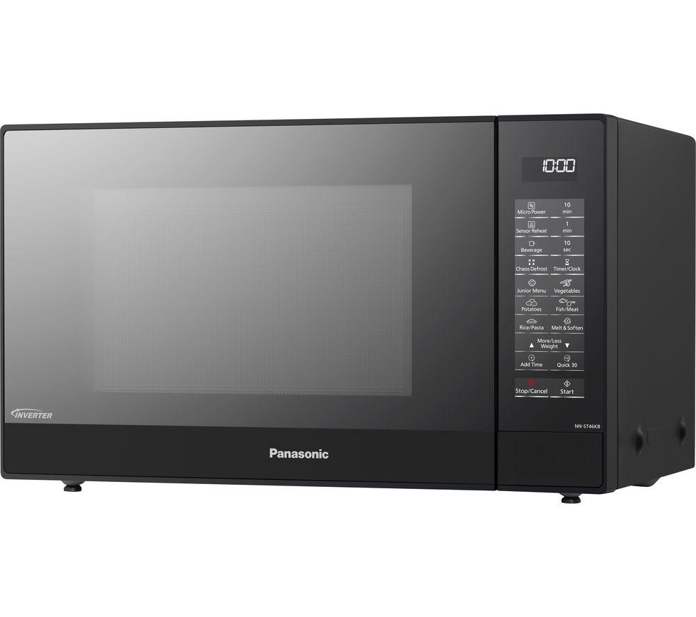 PANASONIC NN-ST46KBBPQ Solo Microwave - Black image number 3 of 17