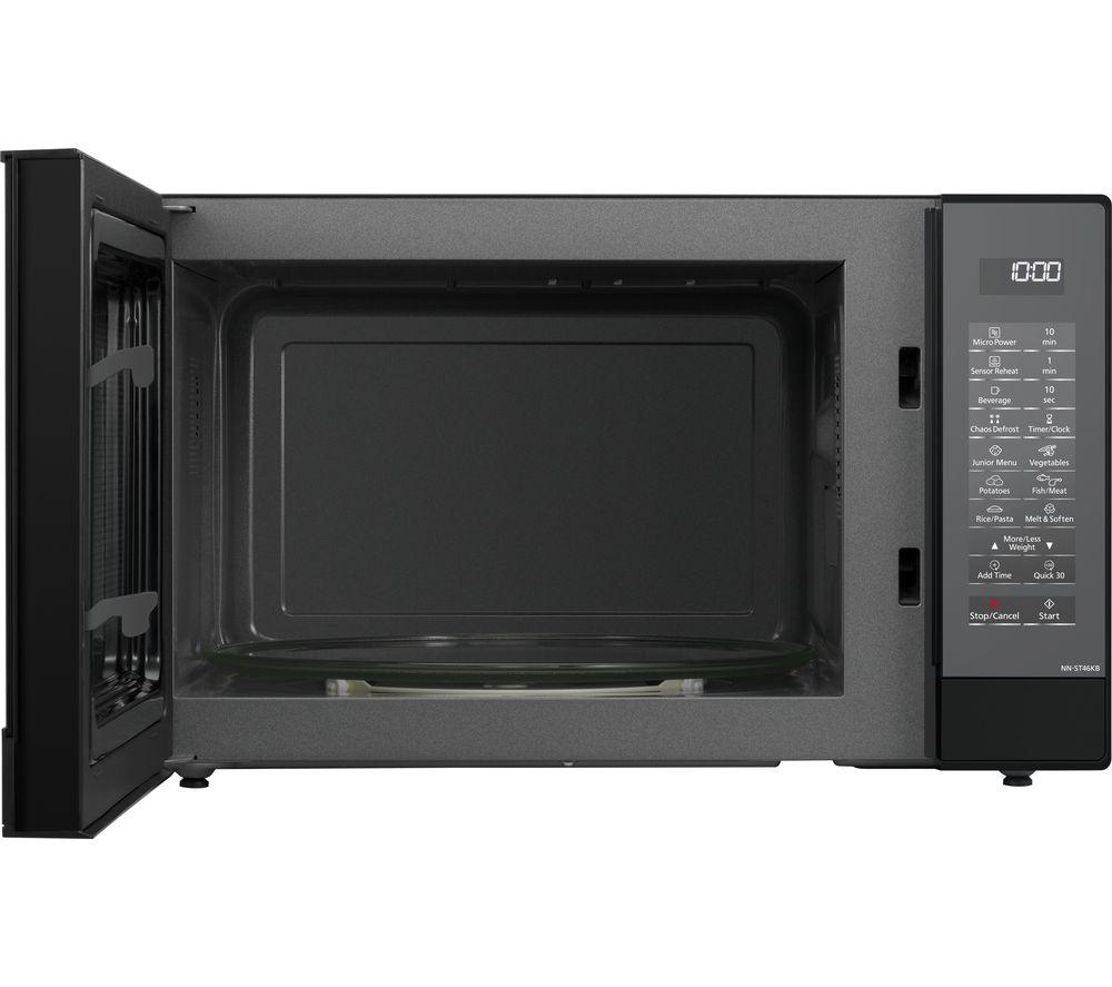 PANASONIC NN-ST46KBBPQ Solo Microwave - Black image number 4 of 17
