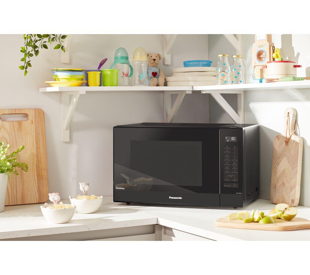 PANASONIC NN-ST46KBBPQ Solo Microwave - Black image number 8 of 17