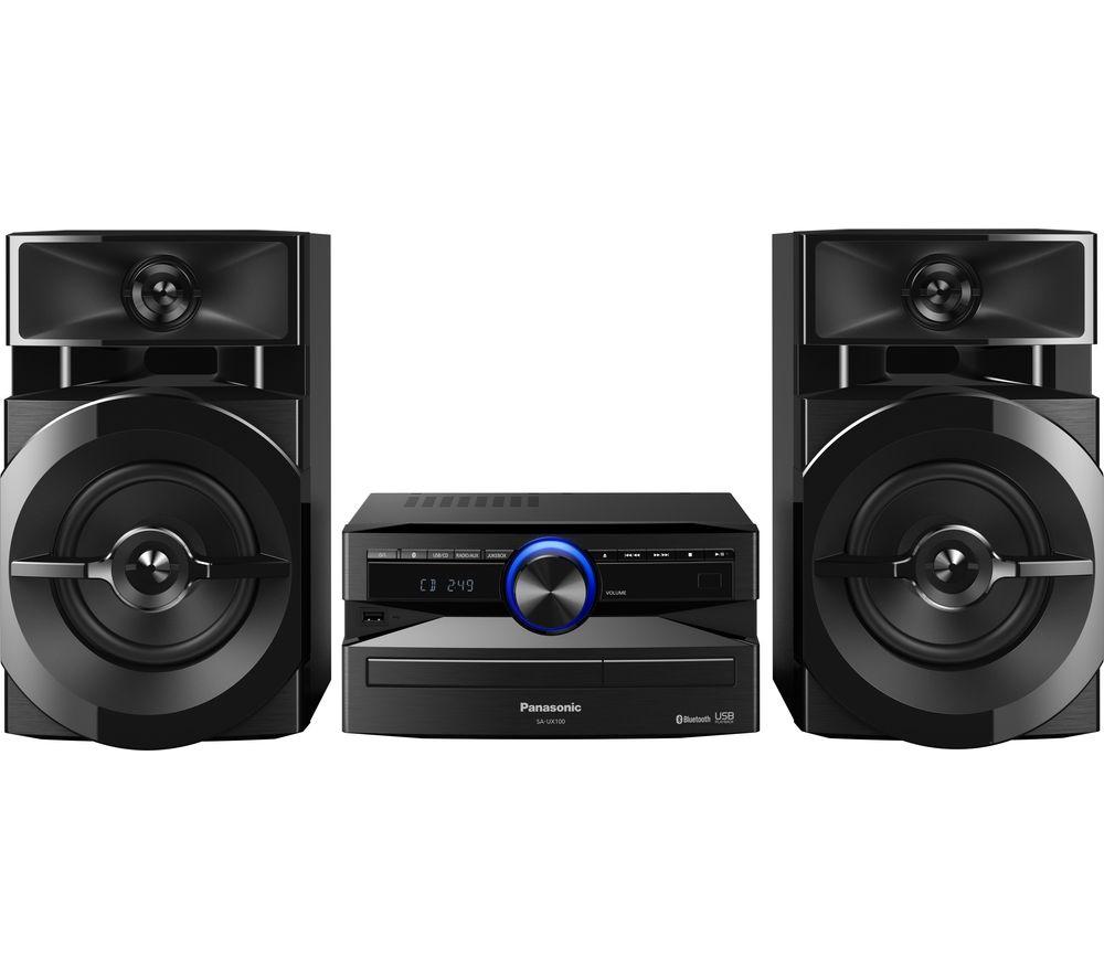 Buy PANASONIC SC-UX100E-K Bluetooth Megasound Party Hi-Fi System