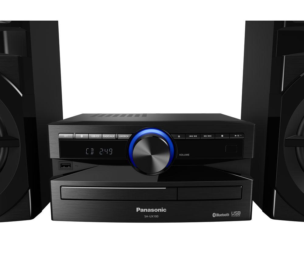 Buy PANASONIC SC-UX100E-K Bluetooth Megasound Party Hi-Fi System