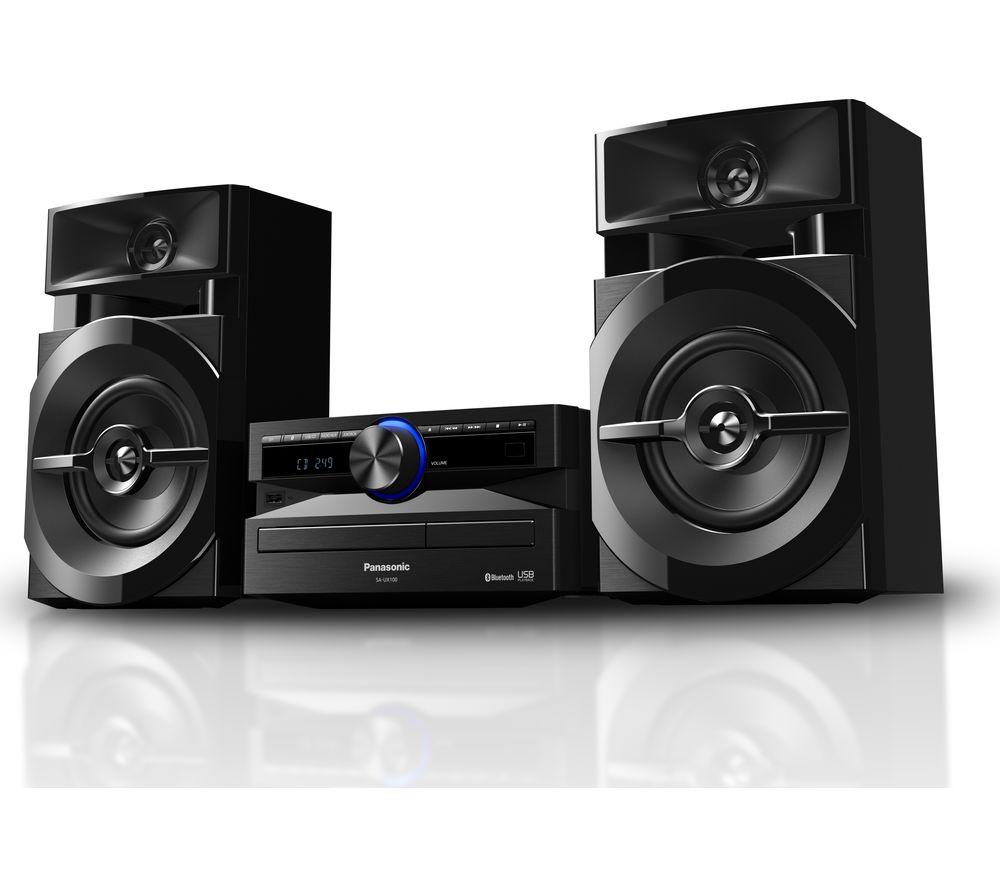 Buy PANASONIC SC-UX100E-K Bluetooth Megasound Party Hi-Fi System