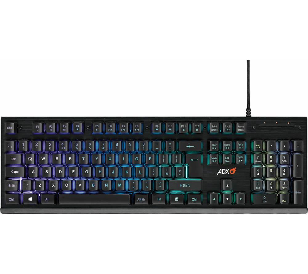 Image of ADX ADXA0419 Gaming Keyboard, Black