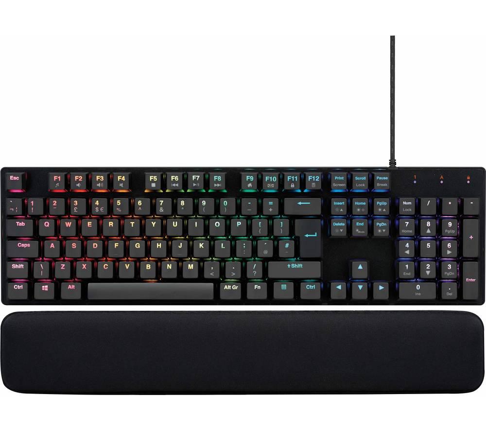 ADX MK0419 Mechanical Gaming Keyboard, Black