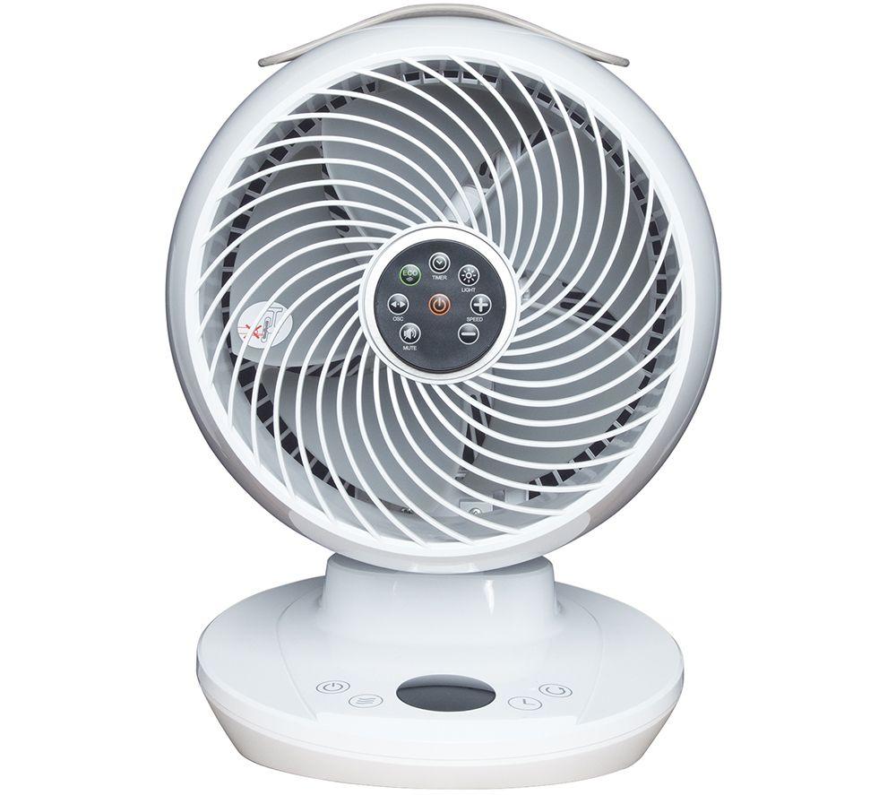 MEACO MeacoFan 650 Air Circulator Portable 10 Desk Fan - White, White