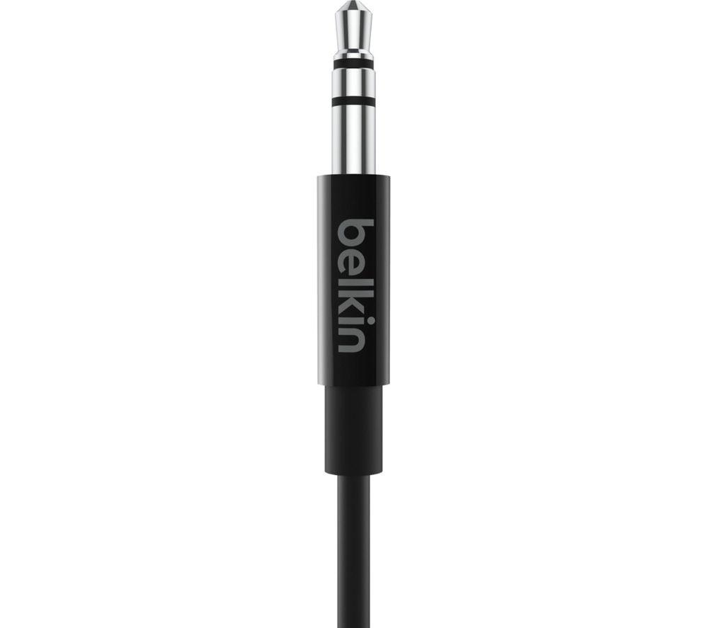 BELKIN F7U079bt03-BLK USB-C to 3.5 mm Audio Cable - 0.9 m image number 3 of 6