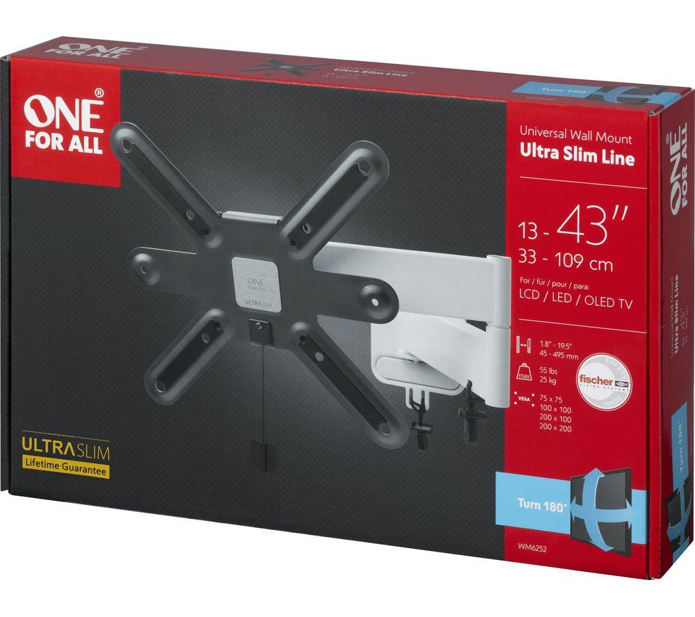 ONE FOR ALL WM6252 Full Motion 13-43&rdquo; TV Bracket image number 6 of 6