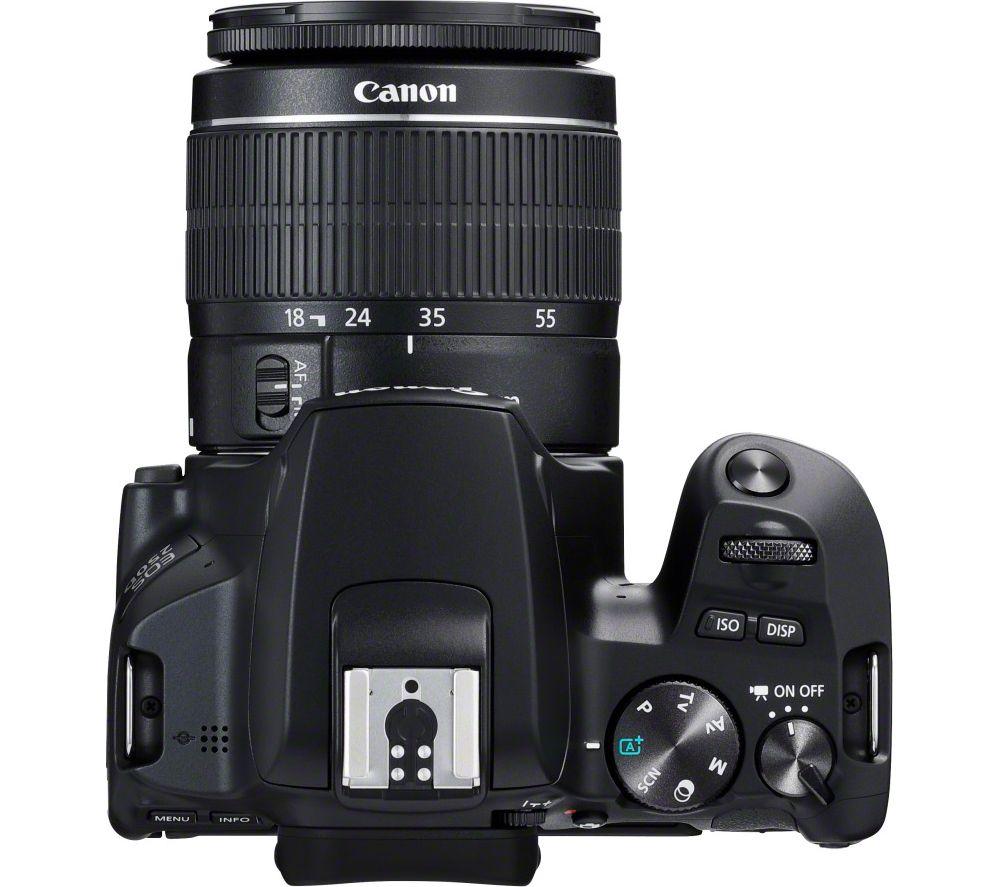 3454C025 - CANON EOS 250D DSLR Camera with EF-S 18-55 mm f/3.5-5.6 III & EF  50 mm f/1.8 STM Lens - Currys Business