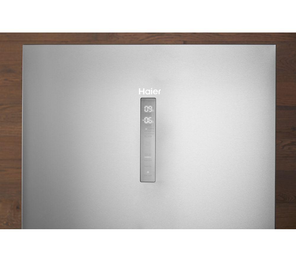 HAIER A3FE743CPJ 70/30 Fridge Freezer - Stainless Steel image number 3 of 8