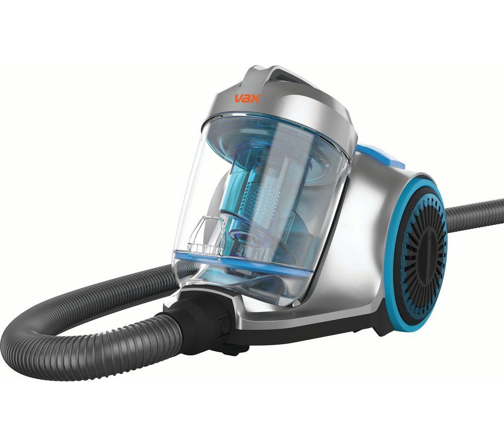 VAX Pick Up Pet CVRAV013 Cylinder Bagless Vacuum Cleaner - Silver & Blue, Blue,Silver/Grey