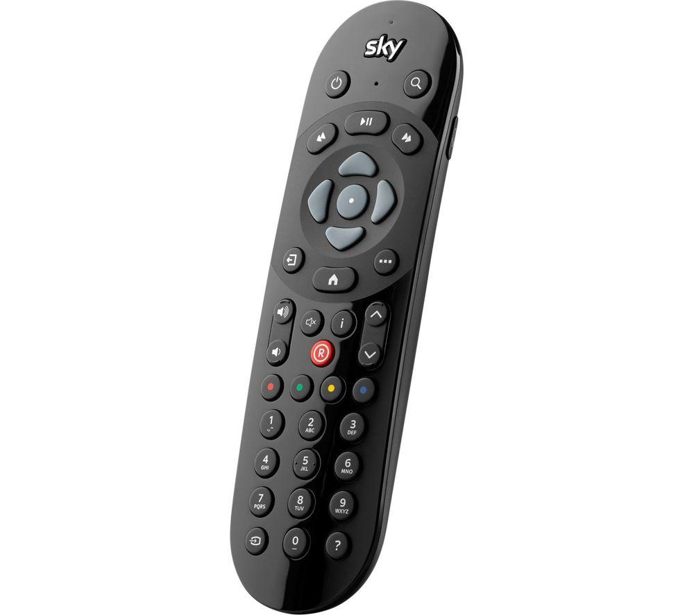 ONE FOR ALL SKY135 Sky-Q Voice Remote Control, Black