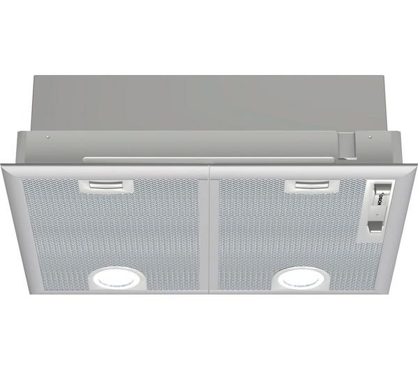 BOSCH Serie 4 DHL555BLGB Canopy Cooker Hood - Silver image number 0