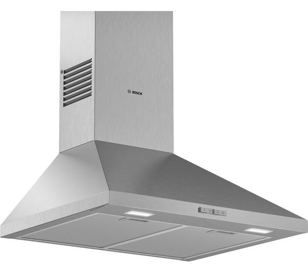BOSCH Serie 2 DWP64BC50B Chimney Cooker Hood - Stainless Steel image number 0