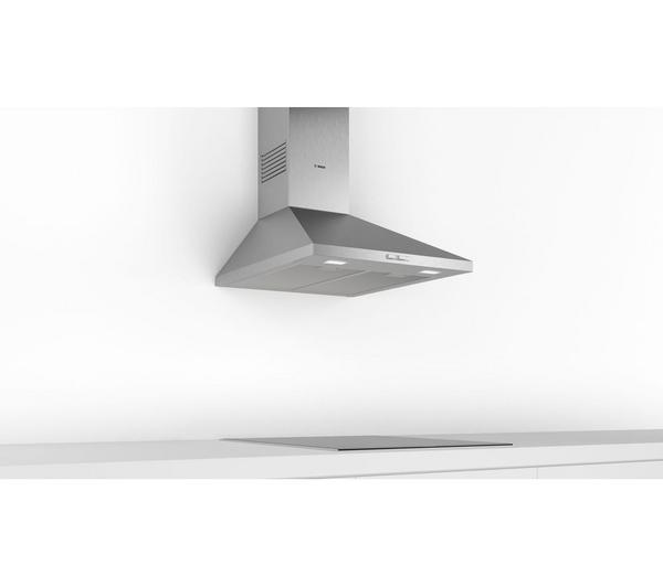BOSCH Serie 2 DWP64BC50B Chimney Cooker Hood - Stainless Steel image number 3