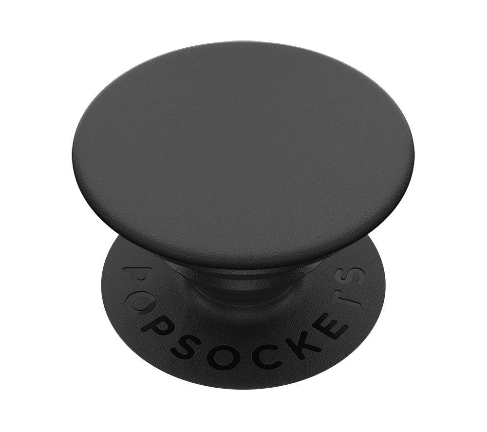 PopSockets: PopGrip - Expanding Phone Grip and Stand with a Swappable Top for Smartphones & Tablets - Black & PopGrip - Expanding Stand and Grip with a Swappable Top for Smartphones
