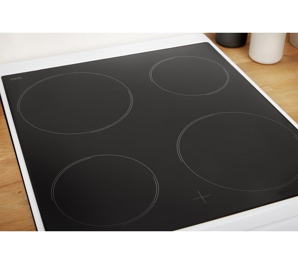 INDESIT ID5V92KMW/UK 50 cm Electric Ceramic Cooker - White image number 5 of 12