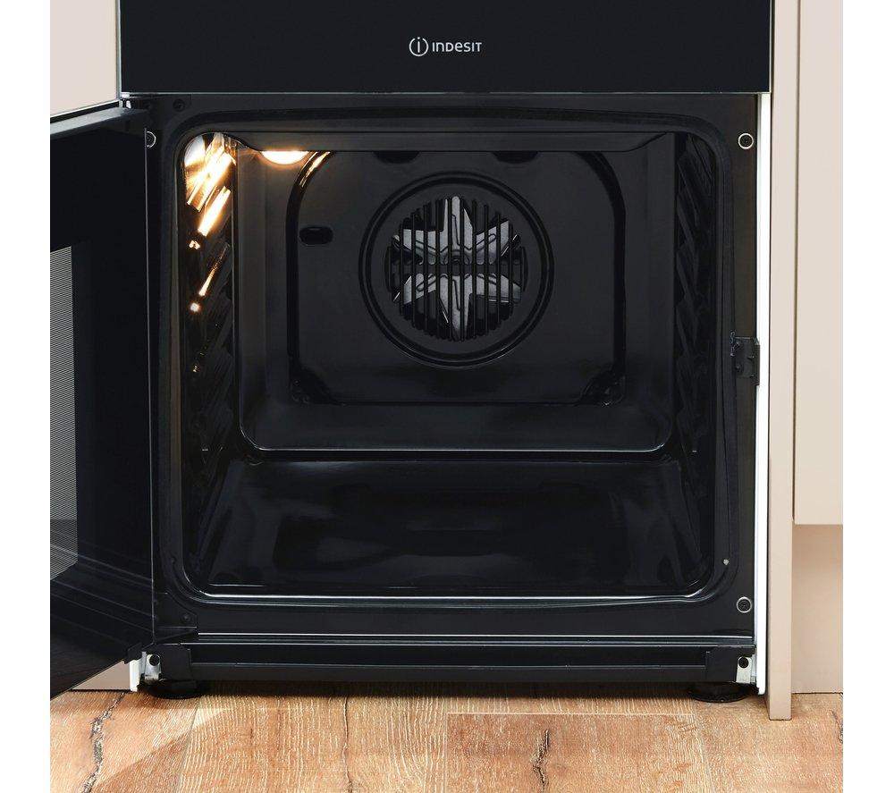 INDESIT ID5V92KMW/UK 50 cm Electric Ceramic Cooker - White image number 7 of 12