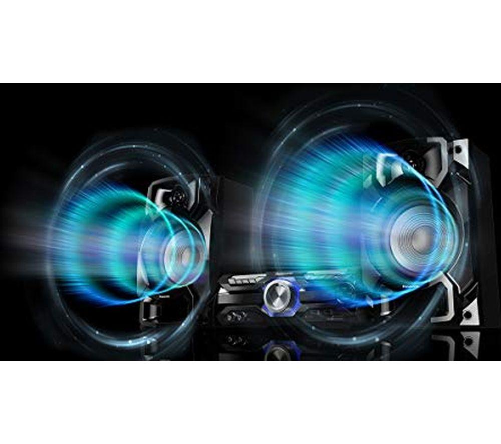 PANASONIC SC-AKX520E-K Bluetooth Megasound Party Hi-Fi System - Black image number 5 of 8