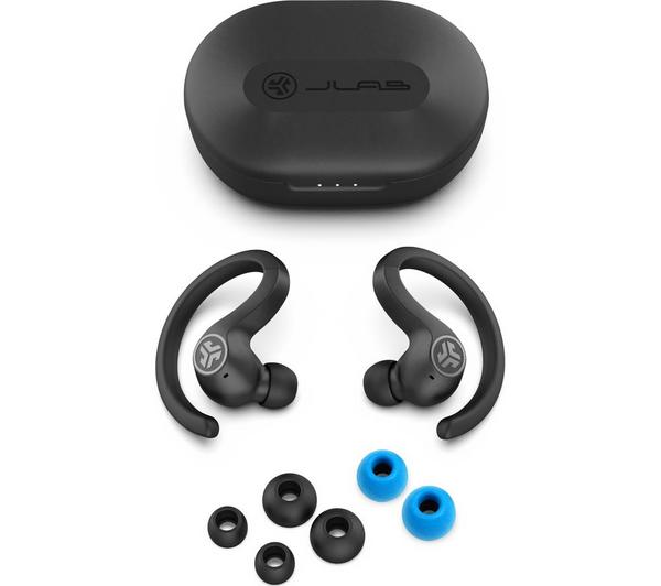 JLAB AUDIO JBuds Air Sport Wireless Bluetooth Earphones - Black image number 1