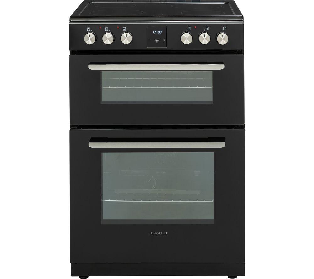 KENWOOD CK234DF SL 60 Cm Dual Fuel Cooker Grey Chrome atelieryuwa