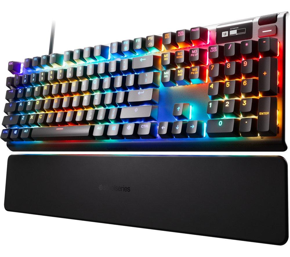 STEELSERIES Apex Pro Mechanical Gaming Keyboard, Black