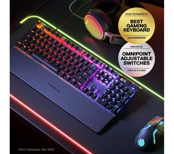 STEELSERIES Apex Pro Mechanical Gaming Keyboard image number 1
