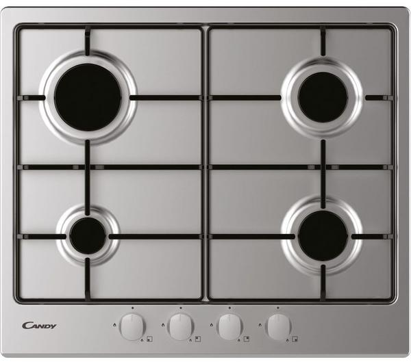 CANDY CHW6BRX Gas Hob - Stainless Steel image number 0