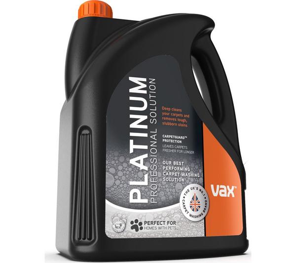 VAX Platinum Professional Carpet Cleaning Solution image number 0