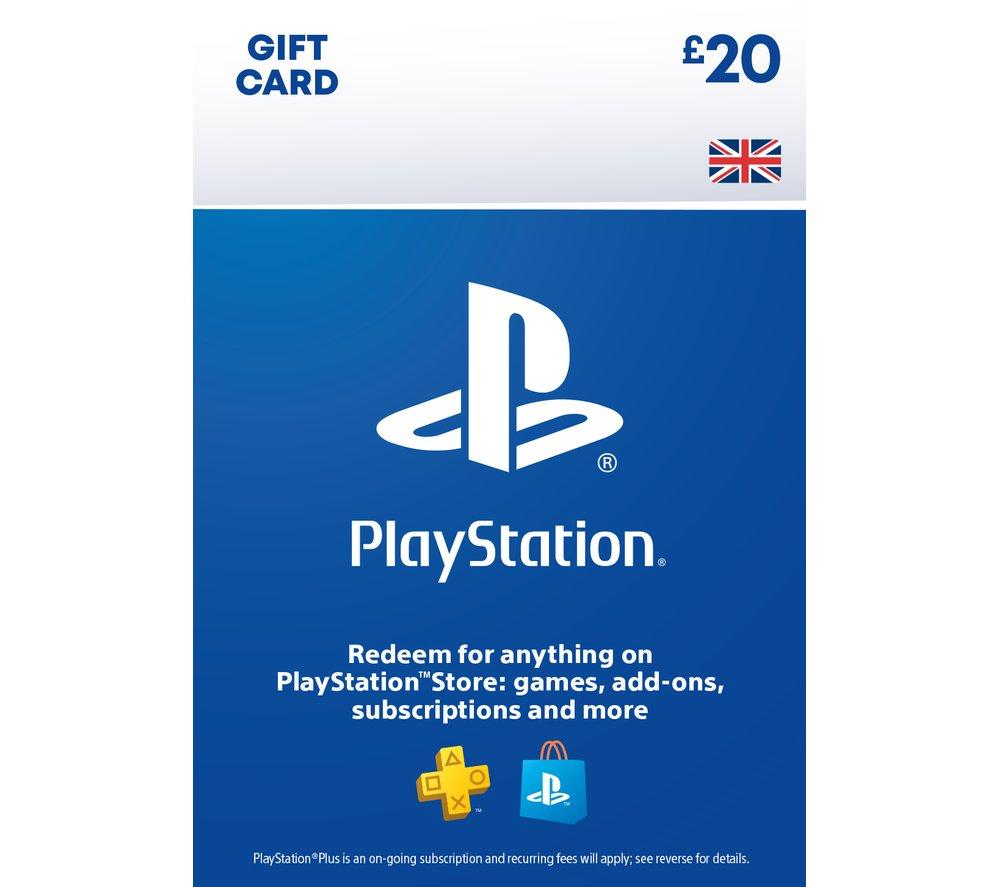 Image of PLAYSTATION PlayStation Store £20 Wallet Top-Up