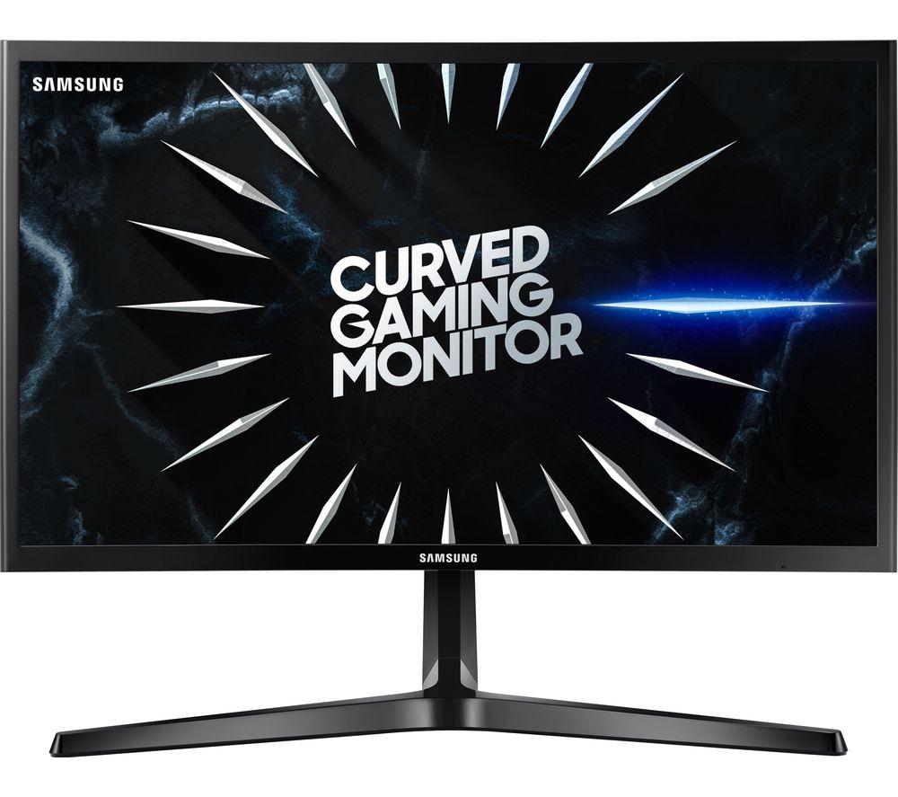 Image of SAMSUNG LC24RG50FQUXEN Full HD 24" Curved LED Monitor - Black, Black