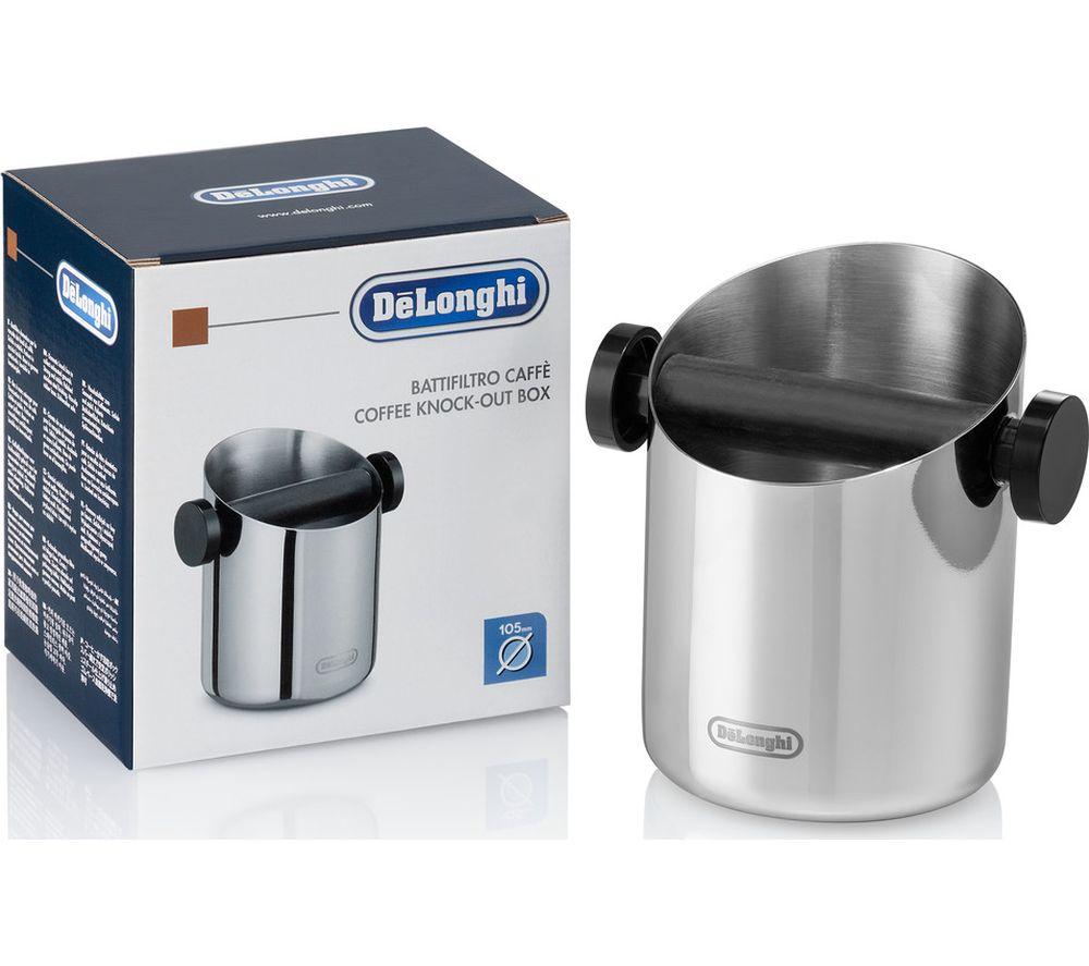 DELONGHI DLSC059 Coffee Knock Box - Silver image number 2 of 2
