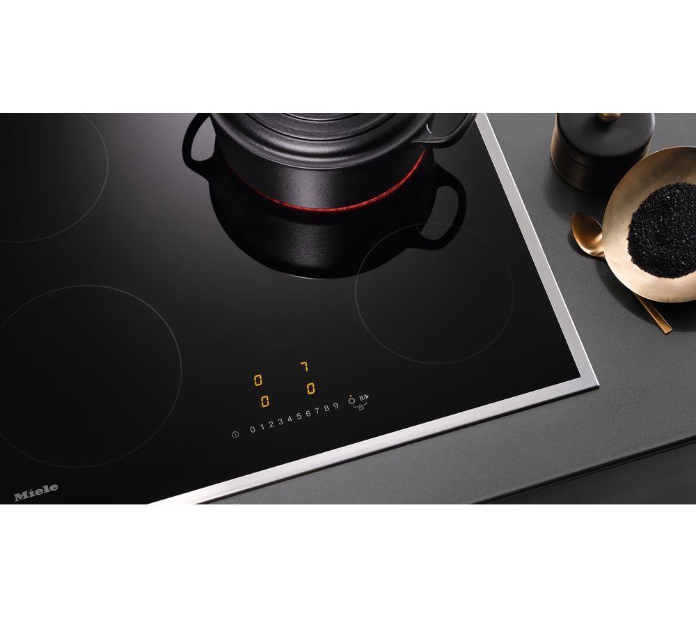 Buy MIELE KM6520 Electric Ceramic Hob Black Currys