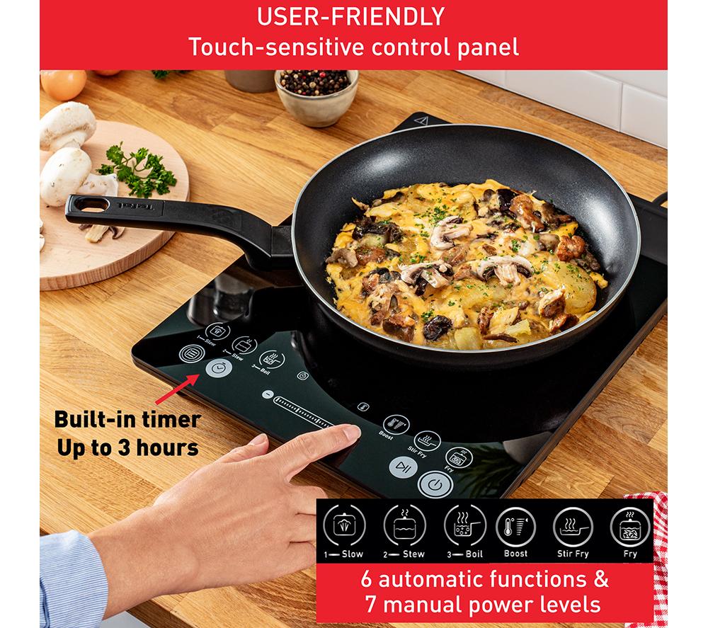 Buy TEFAL Everyday Slim IH210840 Portable Induction Hob - Black