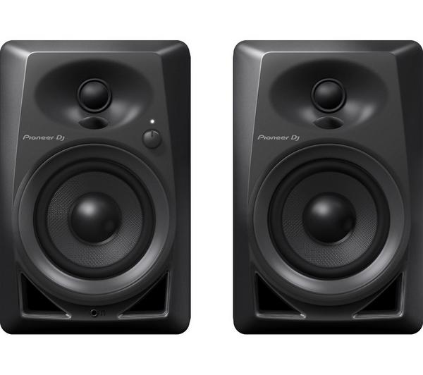 PIONEER DJ DM-40 2.0 Active Monitor Speakers - Black image number 0