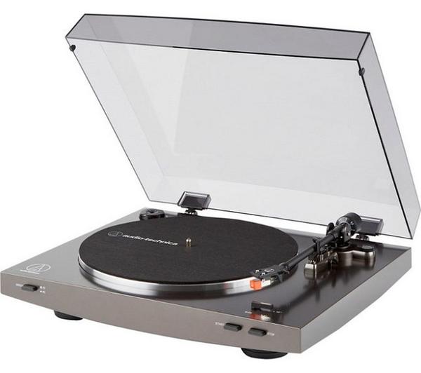 AUDIO TECHNICA AT-LP2X Belt Drive Turntable - Grey image number 0