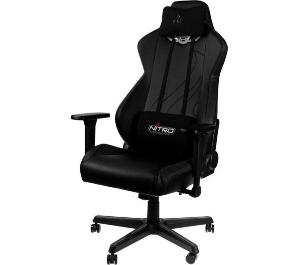 NITRO CONCEPTS S300 EX Gaming Chair - Black image number 1
