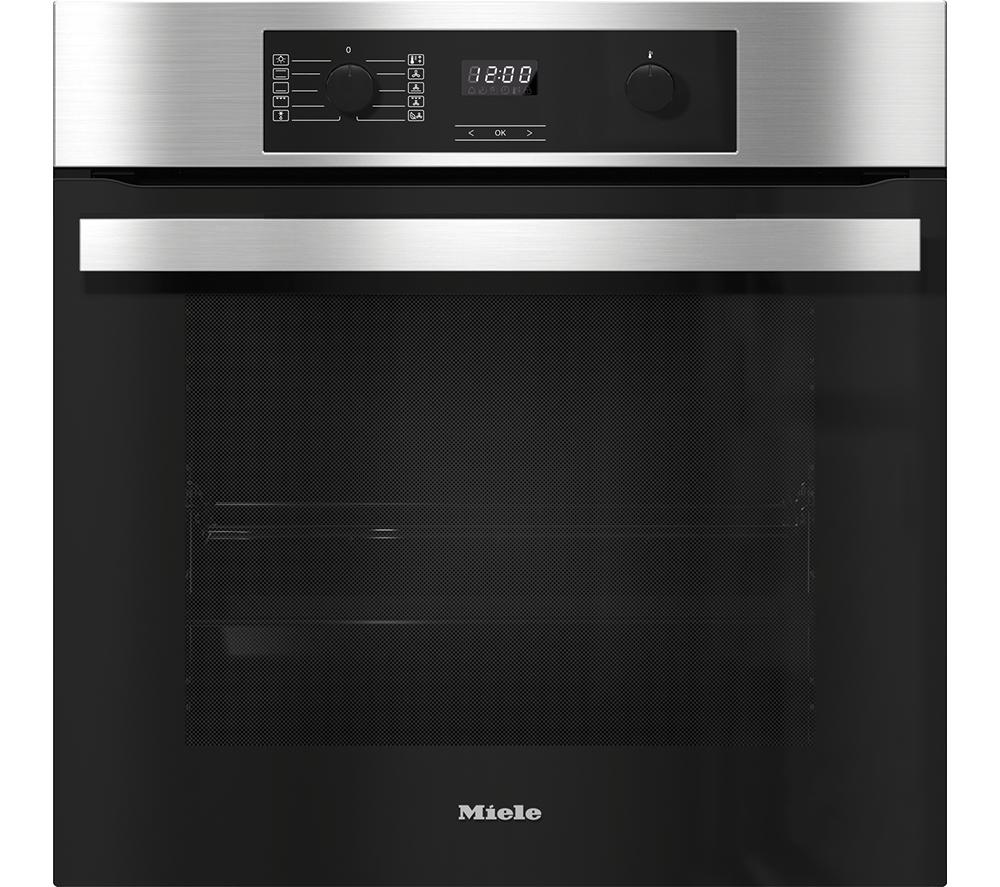 MIELE H2265-1B Electric Oven – Steel, Silver/Grey