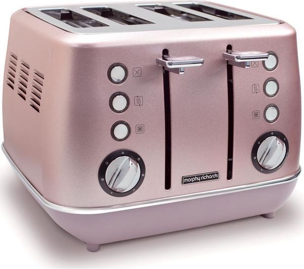 MORPHY RICHARDS Evoke Special Edition 4-Slice Toaster - Rose Quartz image number 0