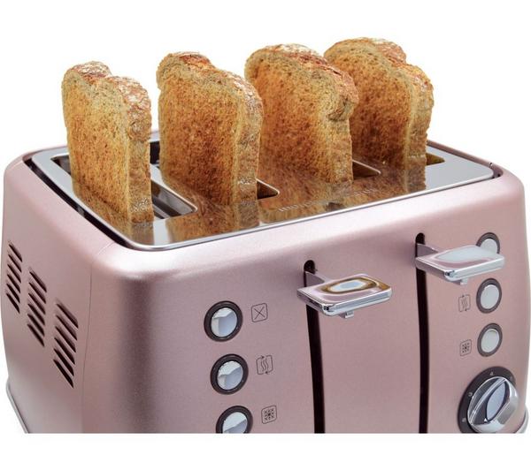 MORPHY RICHARDS Evoke Special Edition 4-Slice Toaster - Rose Quartz image number 1