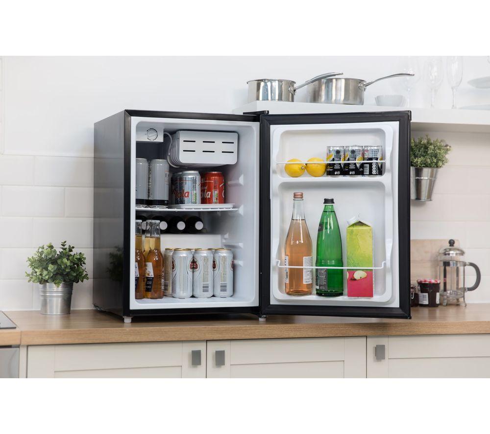 Russell Hobbs 65L Mini Fridge with Lock & Key RHTTF67B-LCK, Table top  Lockable Fridge, Energy F & Ice Box, Black : : Large Appliances