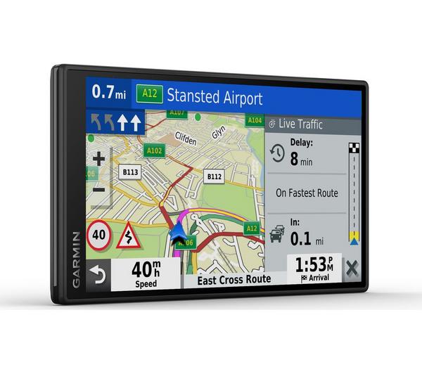 GARMIN DriveSmart 55 MT-S 5.5" Sat Nav - UK & ROI Maps image number 1