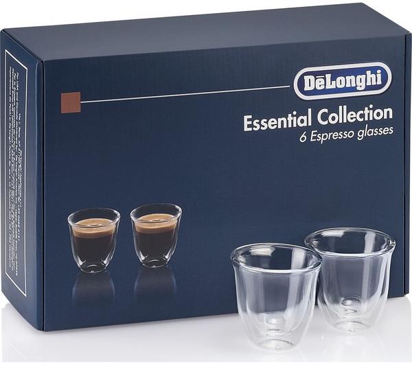 DELONGHI Essentials Collection DLKC300 Espresso Glasses - Pack of 6 image number 0