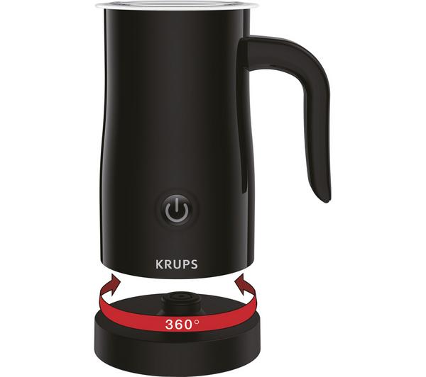 KRUPS Frothing Control XL100840 Electric Milk Frother - Black image number 1
